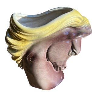 1970s Mid-Century Modern Ceramic Horse Catchall For Sale