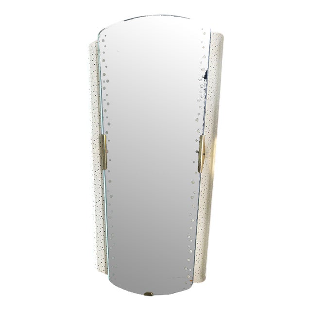 Vintage Mirror by Ernest Igl for Hillebrand For Sale