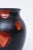 1960s Vintage English Ceramic Black and Red Vase by Poole, 1960's For Sale - Image 5 of 9