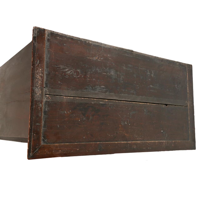 George III 9-Drawer Mahogany Chest on Chest, 18th Century For Sale - Image 14 of 17