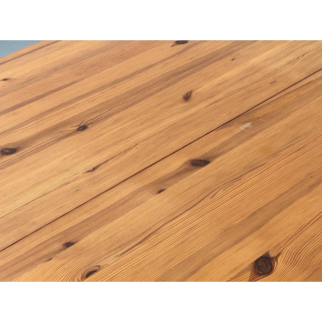 Extendable Dining Table and Chairs from NC Sweden, 1970s, Set of 9 For Sale - Image 15 of 16