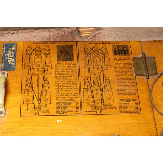 Antique Salesman Sample Horse Hitch by Milwaukee Saddlery For Sale - Image 10 of 18