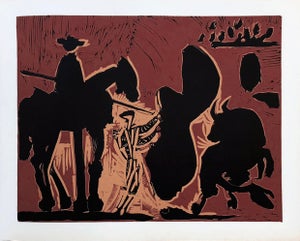 Pablo Picasso 38 Avant La Pique Reproduction
