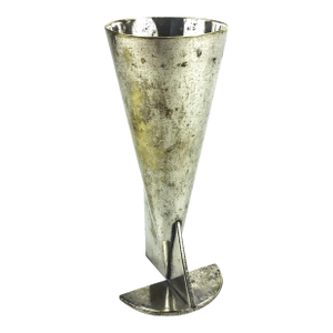 Gorgeous Art Deco Silver Plated Bud Vase