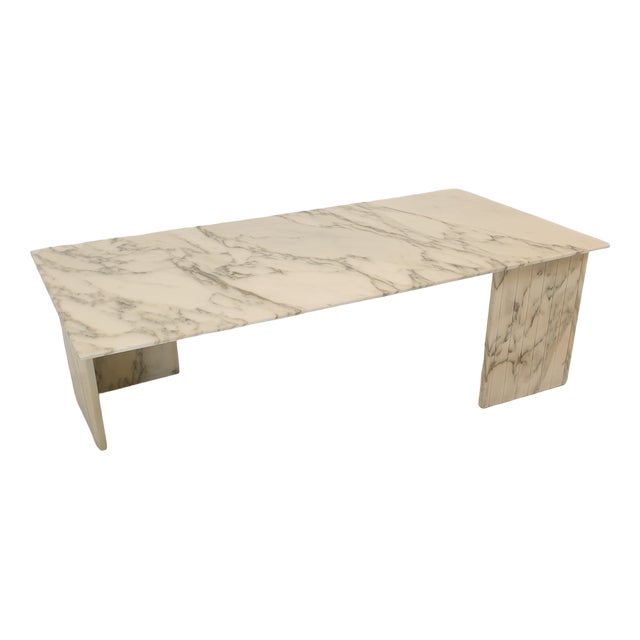 Italian Marble Coffee Table, 1970s For Sale