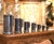 This handsome set of seven vintage French pewter measures combines utilitarian design with strong sculptural appeal....