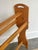 Vintage Benchmade Solid Oak Quilt or Blanket Rack For Sale - Image 12 of 13