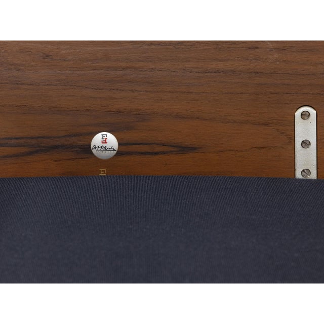 Wood Vintage Senator Sofa and Chair by Ole Wanscher for Cado, 1960s, Set of 2 For Sale - Image 7 of 8