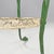 Italian Art Nouveau White Green Wrought Iron Vase Holders with Dragons, 1900s, Set of 2 For Sale - Image 17 of 18