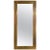 Modern Brass Floor or Console Mirror Hand Hammered Diamond Riveted Design For Sale - Image 12 of 12