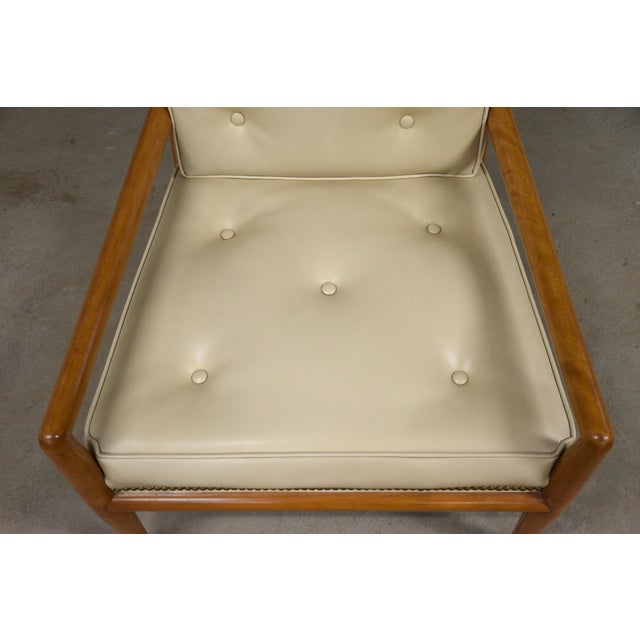 Cream 1950s Robsjohn Gibbings for Widdicomb Lounge Chair For Sale - Image 8 of 11