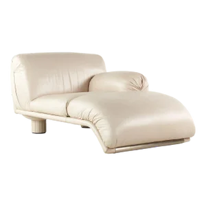 Carlo Bartoli for Rossi Di Albizzate Mid Century Chaise Lounge