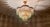 Vintage Crystal Tiered Flush Mount Chandelier With Green Crystal Accents - Restored For Sale - Image 9 of 18
