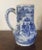 Chinese Antique 18th Century English Delft Tin Glaze Earthenware Mug For Sale - Image 3 of 11