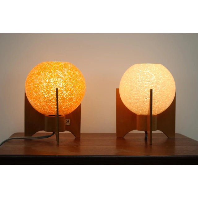 1960s Rocket Table Lamps from Pokrok Zilina, 1960s, Set of 2 For Sale - Image 5 of 8