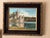 Sky Blue Made in Ireland 1969 Black Rock Castle Oil Painting For Sale - Image 8 of 15