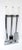 Alessandro Albrizzi Albrizzi Style Metal Chrome and Lucite Fireplace Tools, Set, Late 20th Century For Sale - Image 4 of 10