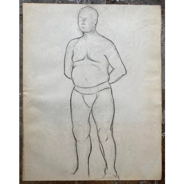 1930s painting by James Wilson, a student at the James Herron Art Institute (Now Herron School of Art and Design at...