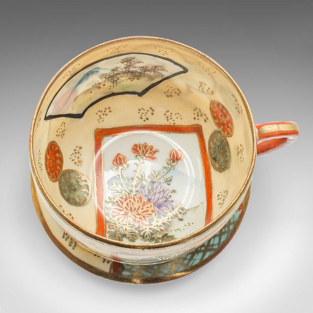 1920's Antique Geisha Tea Set For Sale - Image 9 of 12
