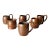 Vintage Copper Mugs - Set of 6 For Sale - Image 11 of 11