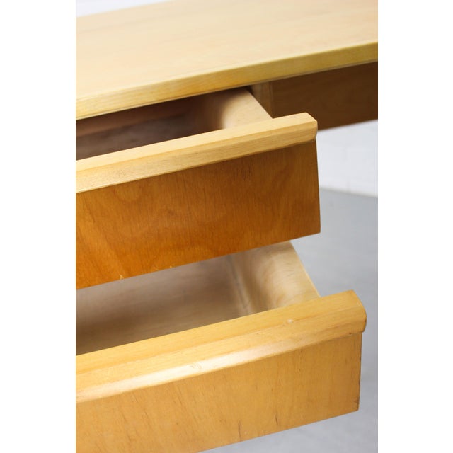 Mid-Century Modern Model EB02 Birch Series Desk by Cees Braakman for Ums Pastoe, 1952 For Sale - Image 12 of 13