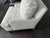 Contemporary Pair of A. Rudin No. 681 Lounge Chairs Upholstered in Ivory/Beige Fabric For Sale - Image 3 of 14