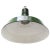 Industrial Vintage American Industrial Green Enamel Pendant Light For Sale - Image 3 of 5