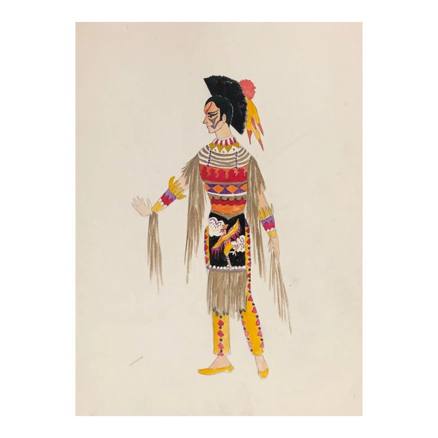 1960s Larry Youngblood Tribal Costume Design for Mardi Gras For Sale