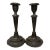 Pair of Antique Pewter Candlesticks For Sale