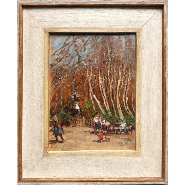 Heinrich Jindrich Tomec, Painting, 1916, Czech/Austrian Impressionist, Vienna, Prague, Provenance Kinsky For Sale - Image 11 of 11