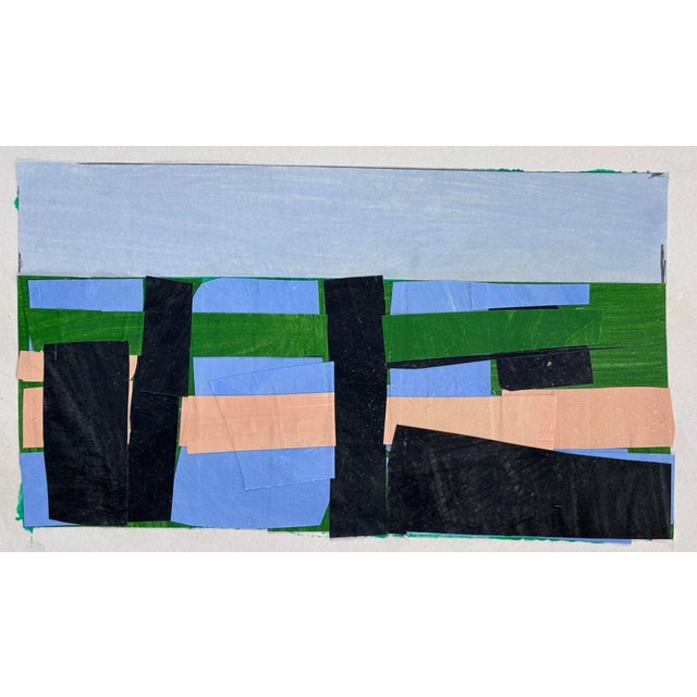 Brighten your room with bold colors from the Lake Series. Painted paper mounted to heavy acrylic archival watercolor...