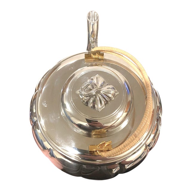 Late 20th Century Royal Selangor Melon Pewter Teapot Large Collectible Malaysian Luxury Gift For Sale - Image 4 of 17