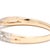 Early 21st Century 0.33ctw Diamond Criss Cross Band Ring, 14k Yellow Gold, Ring Size 6.5 For Sale - Image 5 of 6