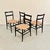 Vintage Leggera Chairs in Rope and Black Wood by Gio Ponti for Cassina, 1950s, Set of 4 For Sale - Image 12 of 12