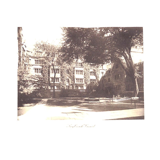 "The Memorial Quadrangle: A Book About Yale" 1930 French, Robert Dudley [Compiled By] For Sale - Image 4 of 9
