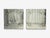 Glass Art Deco Style, Antique Glass, Painted Wood, Square Venetian Wall Mirrors For Sale - Image 7 of 9