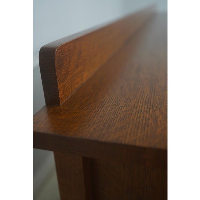Stickley Mission Oak Arts & Crafts Gentlemens Chest For Sale In Philadelphia - Image 6 of 18
