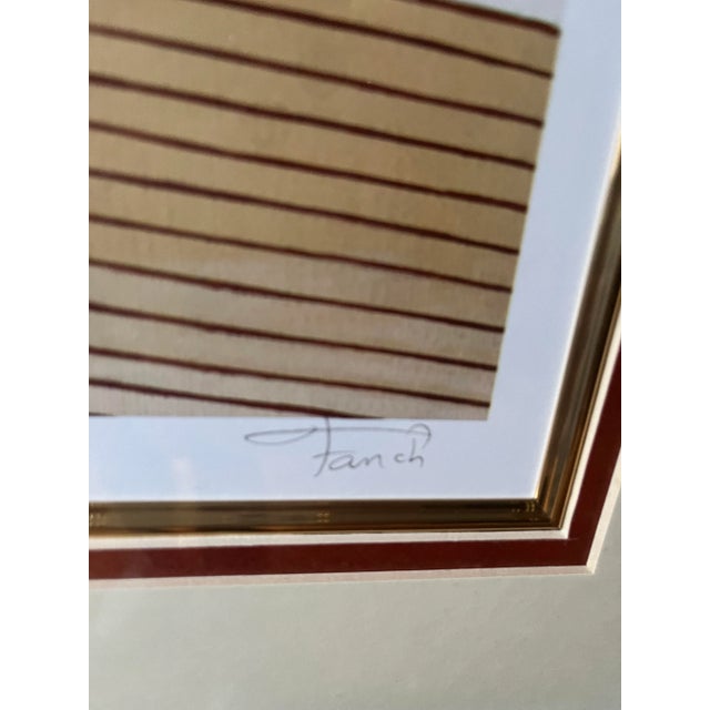 Paper Postmodern Fanch (Francois Ledan) Serigraph, Signed & Numbered For Sale - Image 7 of 12