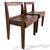 Brown Mid-Century Modern Teak Chairs from Gordon Russell, 1960s, Set of 2 For Sale - Image 8 of 9