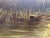 Late 20th Century Late 20th Century Original Oil/Acrylic Painting Two Boats in the Moonlight, F. Raquel Moncayo Framed For Sale - Image 5 of 10