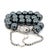 Contemporary 1990s David Yurman Hematite Spiritual Beads Bracelet 6.6 - 8.5" Silver 8 Mm Estate For Sale - Image 3 of 8