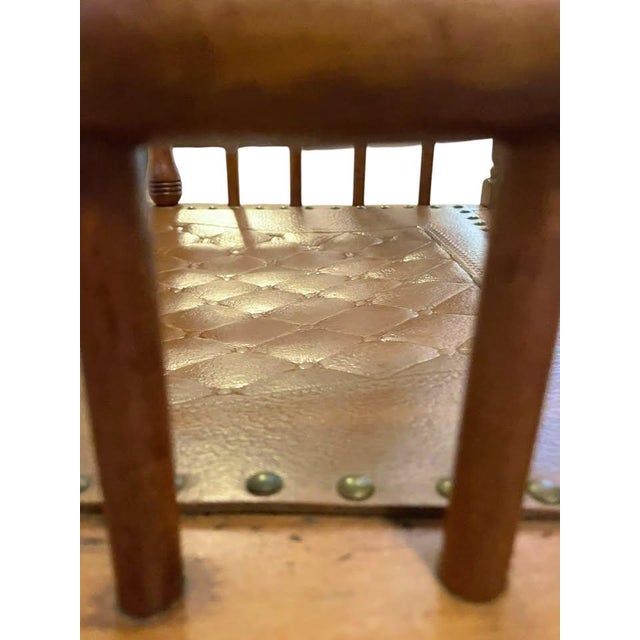 Antique Ladder-Back or Spindle-Back Rocking Chair For Sale - Image 4 of 10