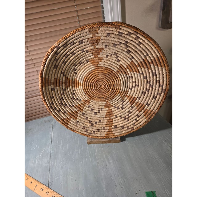 Vintage Geometric Tray For Sale - Image 4 of 5