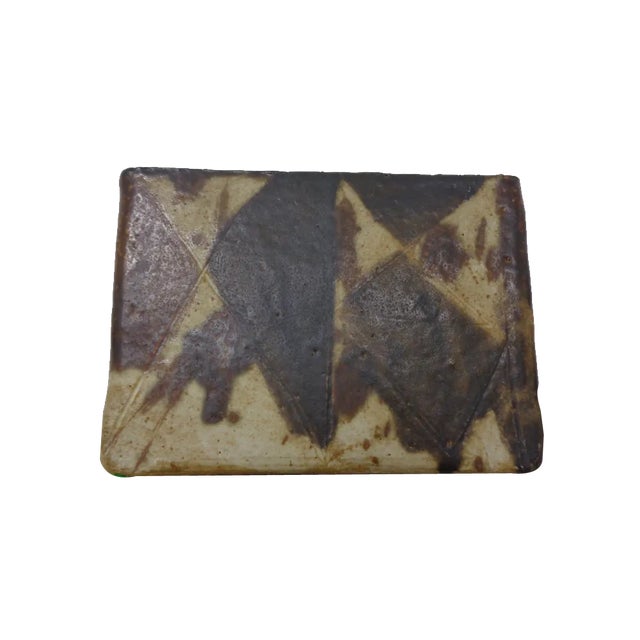 Vintage Glazed Studio Ceramic Vase from Trille Jørgensen, Denmark, 1970s For Sale