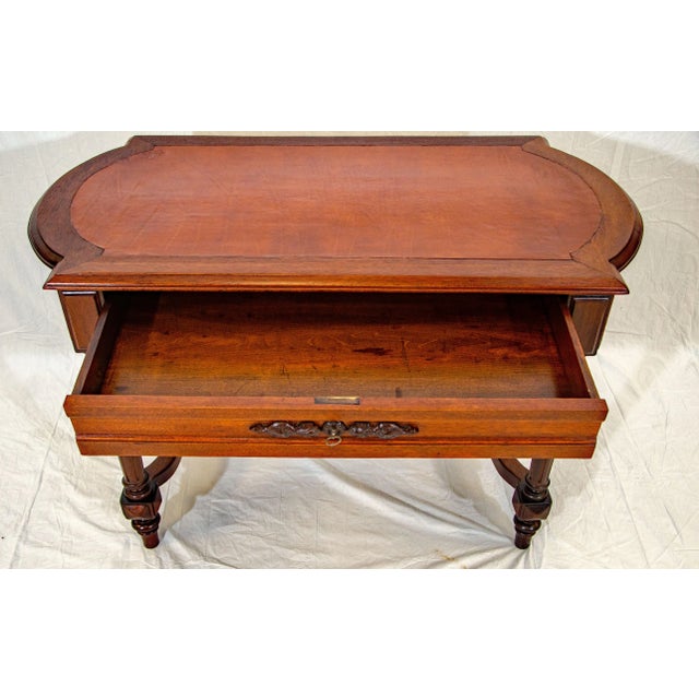 Early 20th Century Victorian Library Center or Occasional Table For Sale - Image 4 of 13