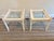 Hollywood Regency Vintage Faux Bamboo Glass-Top Side Tables — Pair For Sale - Image 3 of 10