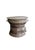 Metal Monumental Cast Bronze Rain Drum Side Table Sculptural Patinated Finish For Sale - Image 7 of 9
