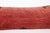 Red Vintage Bohemian Home Decor Handwoven Lumbar Cushion Cover -14'' X 47'' For Sale - Image 8 of 10