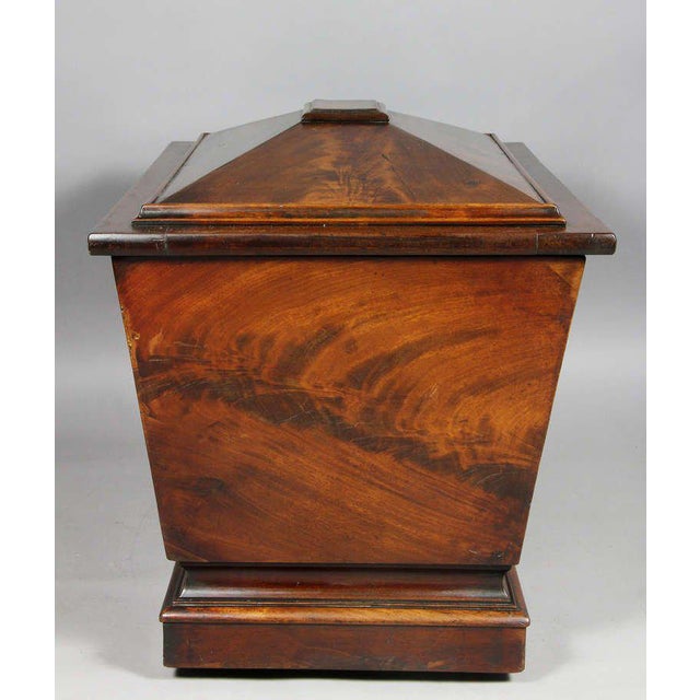 Early 19th Century Regency Mahogany Wine Cooler For Sale - Image 5 of 8