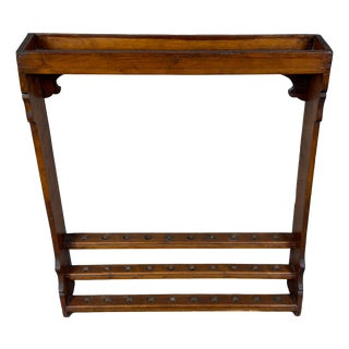 20th Century Wooden Display Stand Rack for Walking Sticks For Sale